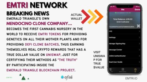 EMTRI IS REWARDING CANNABIS PRODUCERS FOR JOINING THE BLOCKCHAIN